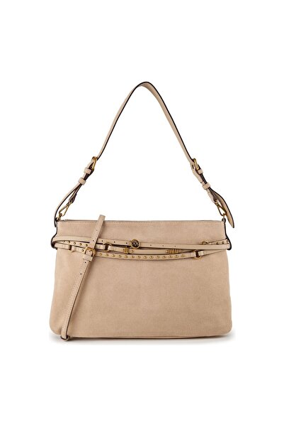 PİNKO Belt Bag Big Schultertasche Leder 40 cm