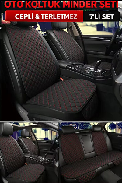 BENTOTO وسادة مقعد السيارة من قماش الريش لسيارة كيا نيرو، طقم أمامي وخلفي 7 قطع