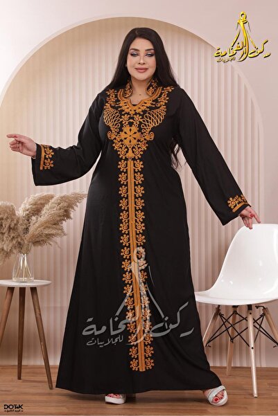 Generies A cotton abaya made from lightweight natural cotton fabric with a wa...