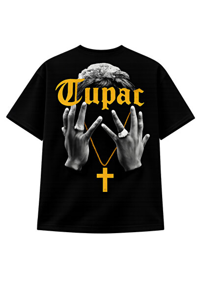 MARKATEM Tricou supradimensionat imprimat, stil stradal