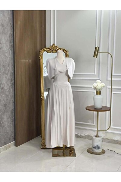 vanus fashion 7039 - Two-piece long evening dress
