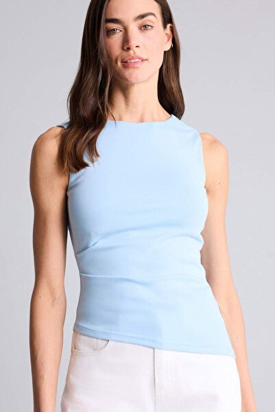 DeFacto Slim Fit Crew Neck Ribbed Undershirt F6275Ax26Sp