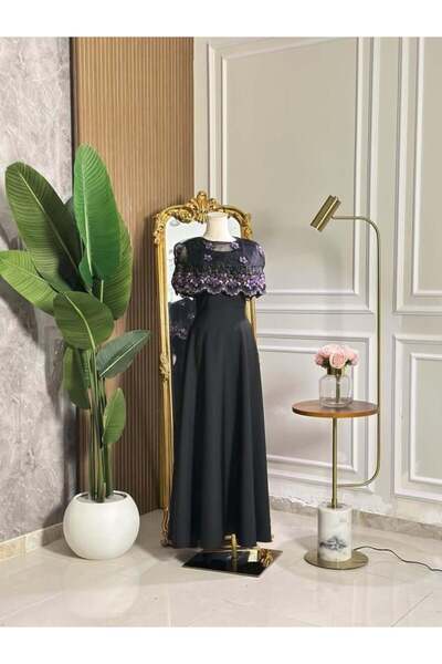 vanus fashion 6901 -فستان سهرة ميدي