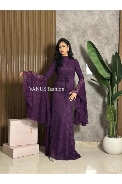 vanus fashion 6905 -فستان سهرة طويل