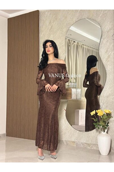 vanus fashion 6889 -فستان سهرة طويل