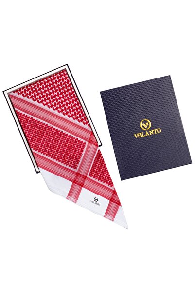VELANTO Valentino Signature Red Shemagh (New Edition)