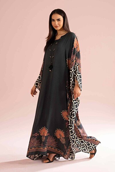 Nishat Linen Printed Kaftan - FE 26-32
