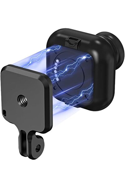 The Bros حامل كاميرا من سبائك الألومنيوم سريع الفك 2 في 1 مع مغناطيس قوي، ملح...