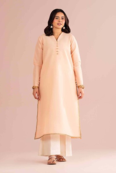 Nishat Linen Basic Shirt - PE 26-81