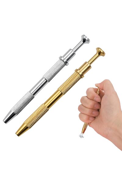 OEM Jewelry gripping tool, piercing ball, 2 pcs. (gold, silver)