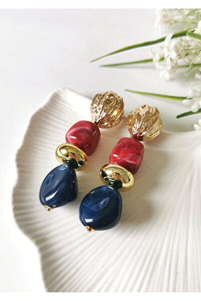 Halley Concept Marina Colorblock Drop Earrings