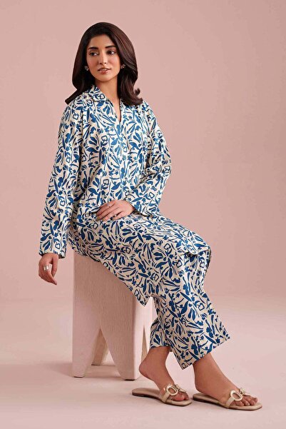 Nishat Linen 2 Piece - Printed Suit - PE 26-184
