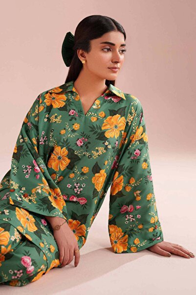 Nishat Linen 2 Piece - Printed Suit - PE 26-431