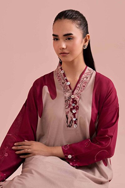 Nishat Linen 2 Piece - Printed Suit - PE 26-278