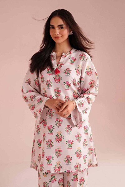 Nishat Linen 2 Piece - Printed Suit - PE 26-13
