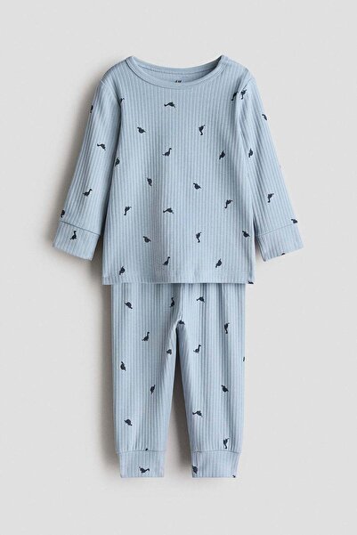 H&M Ribbed cotton set