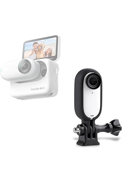 The Bros حامل كاميرا Insta360 Go 3، إطار تثبيت، محول ملولب 1/4 بوصة، حامل كام...