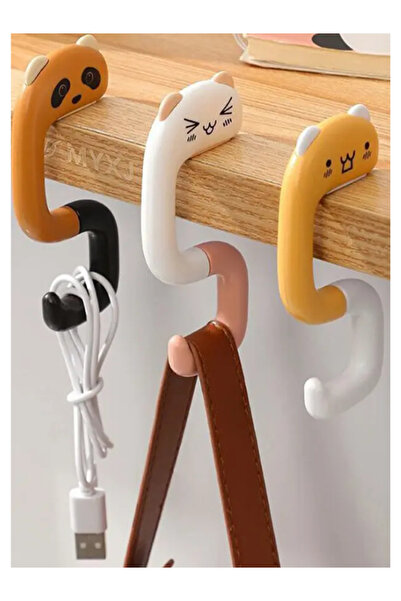 mucit home Çocuk Sıra Askısı Mobilya Askı Çanta Şapka Kablo Sevimli Figürlü K...