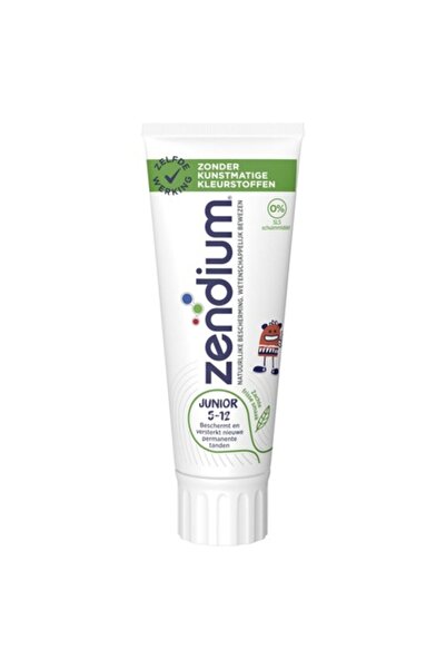 Zendium Toothpaste, Zendium, Junior, Enamel Protection, Gentle Care, 75g