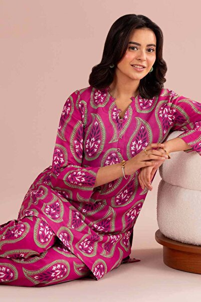 Nishat Linen 2 Piece - Printed Suit - PE 26-360