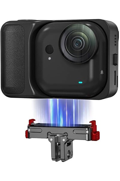 The Bros قاعدة تثبيت مغناطيسية سريعة الفك لكاميرا Insta360 GO Ultra، حامل محو...