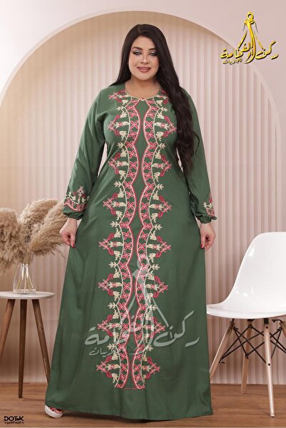 Generies A cotton abaya made from lightweight natural cotton fabric with a wa...