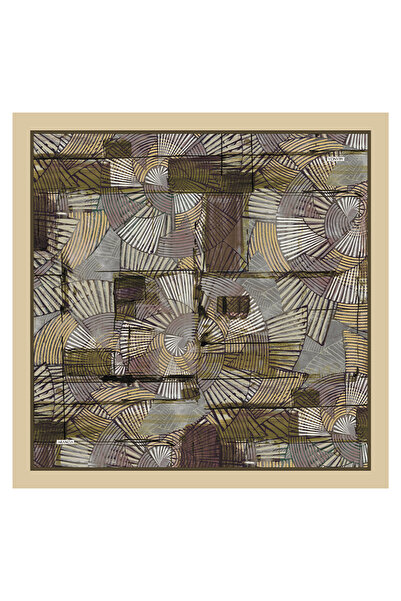 Arancia Beige 90X90 Silk Twill Scarf