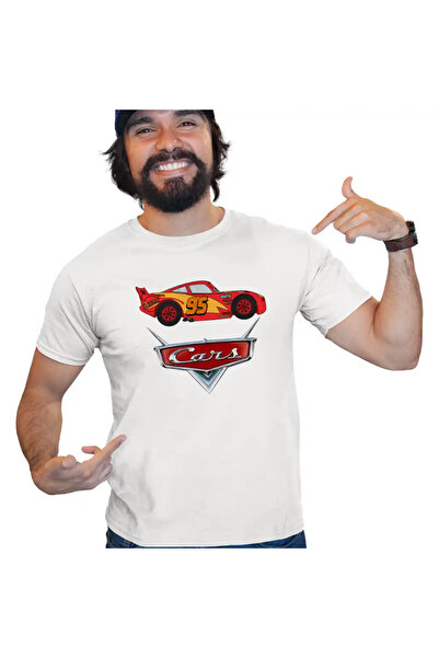 OEM Men's T-shirt Cars Lightning McQueen Adventures
