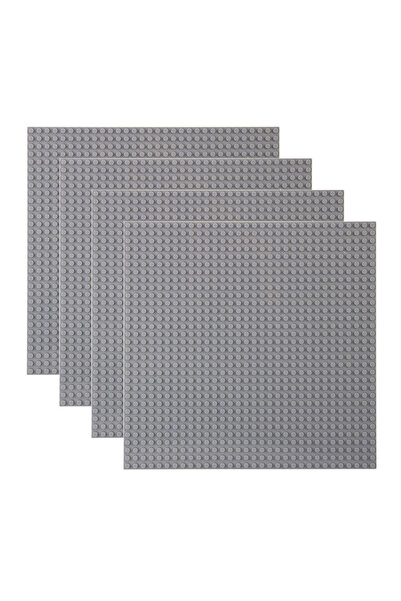 Choice1 4PC32x32 light grey 4Pcs Base Plates 32x32 Dots Classic BasePlates Bl...