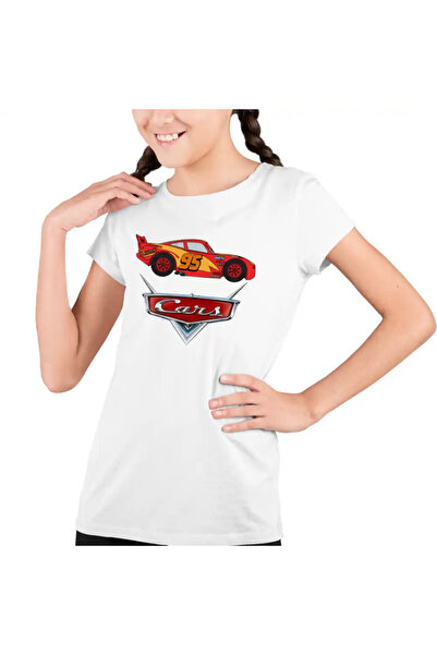 OEM Παιδικό Κορίτσι T-shirt Cars Lightning McQueen