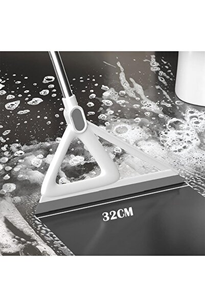 Arabest Rubber Floor Squeegee, Multifunction Silicone Wiper for Water Removal...