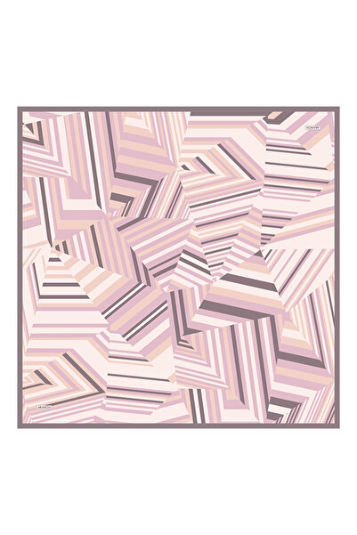 Arancia Salmon 90X90 Silk Twill Scarf