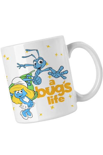 OEM A Bug's Life Mug Flik Ant Adventures at the Blade of Grass