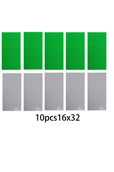Choice11 10pcs16x32 light grey Green 10pcs16x32 Dots Classic Base Plates DlY ...