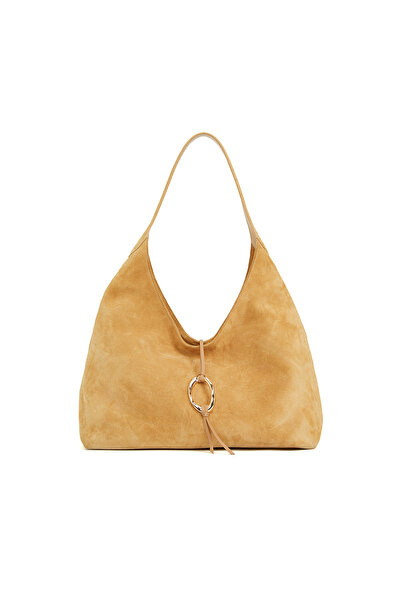 Network Hardal Kadın Süet Çanta