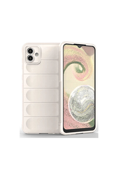 eco port Samsung galaxy a04 case optimum silicone - cream