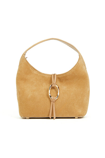 Network Hardal Kadın Süet Çanta