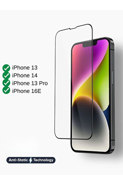 Paladyum Case واقي شاشة زجاجي ثلاثي الأبعاد مضاد للكهرباء الساكنة متوافق مع i...