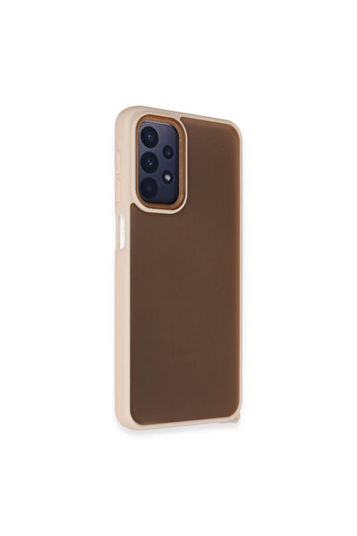 eco port غطاء حماية أنيق لهاتف سامسونج جالاكسي A23 4G - لون بودرة