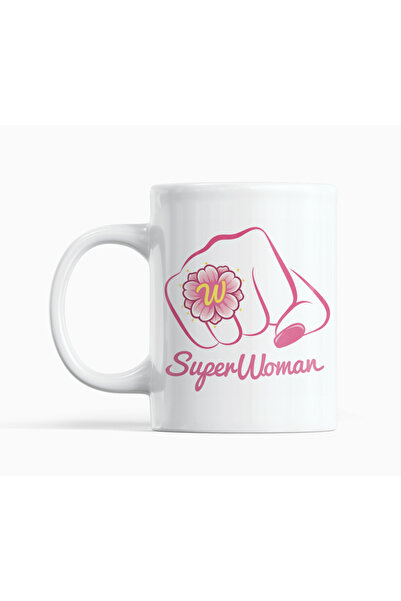 Nino Store International Women's Day Gift Mug – Superwoman Special Design Por...