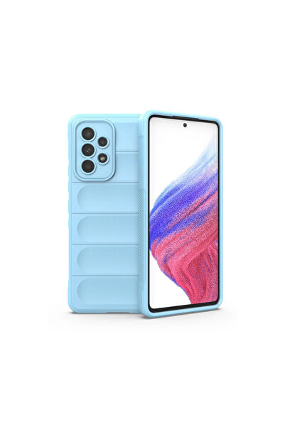 eco port Samsung galaxy a53 5g case optimum silicone - sky blue