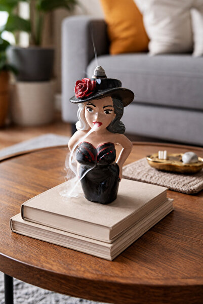 ps_studio.handmade El Yapımı Tasarım Geri Akışlı Tütsülük Obje-tütsü hediyeli