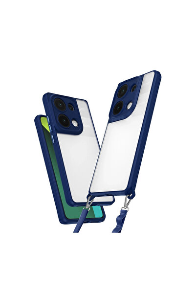 eco port حافظة ريدمي نوت 13 برو 4 جي من السيليكون - أزرق داكن