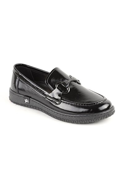 Libero L075.1125 Genuine Patent Leather Buckle Flexible Rubber Sole Women's L...