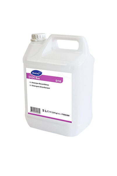 Diversey Suma Bac D10 Dezenfektanlı Yüzey Deterjanı 5 L
