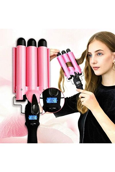 Arabest For Long Hair Professional Curling Wand With Lcd Temperature Display ...