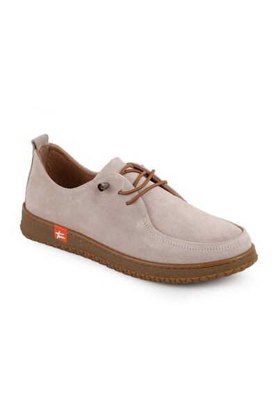 Libero L075.1124 Genuine Leather Flexible Rubber Sole Lace-Up Women's Casual ...