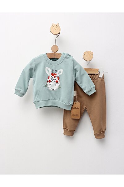 MiniKids Giraffe Costume at School, green