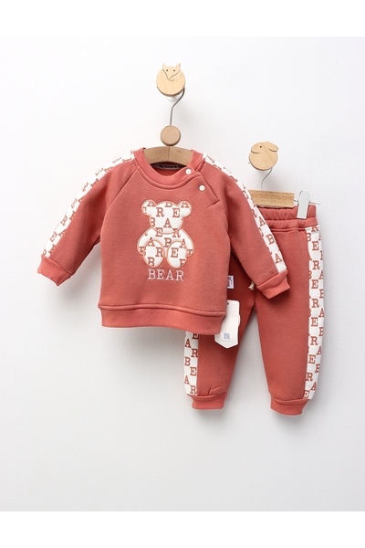 MiniKids Gugsi Bear costume, brick pattern