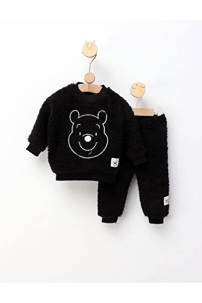 MiniKids Black baby boy cocolino teddy bear costume